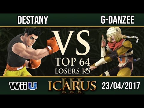 ICARUS III - Destany (Little Mac) VS G-danzee (Sheik) - Losers Round 5