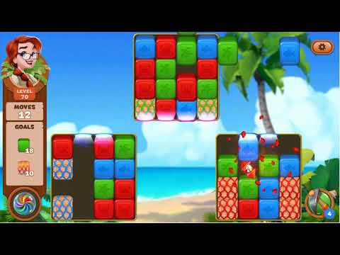 Lost Island Blast Adventure Level 70 - No Boosters