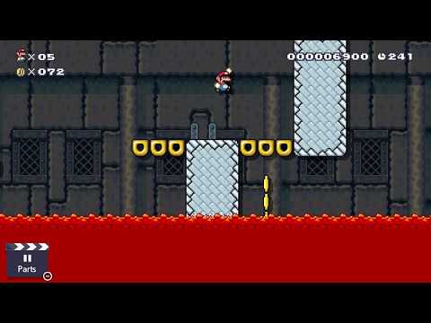 Super Mario Maker 2: Story Mode Level (45 Lava Rising) [1080 HD]