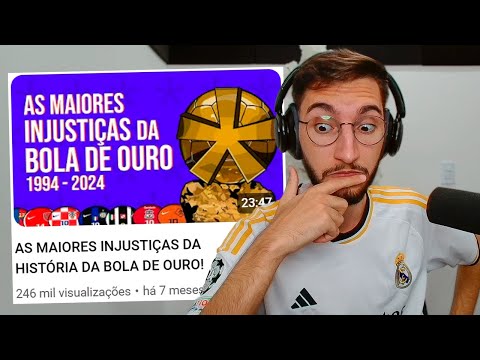 AS MAIORES INJUSTIÇAS DA HISTÓRIA DA BOLA DE OURO!