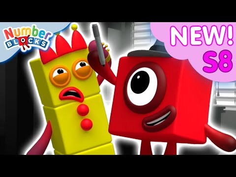 The Third button - Fun Full Episode | Brand NEW Series 8 Episode 1 | Numberblocks