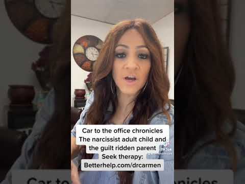 The narcissist adult child, and the guilt ridden parent