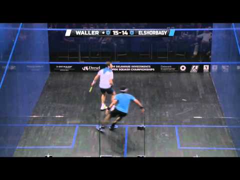 Squash : 2014 Delaware Investments US Open Roundup: PSA QF Elshorbagy v Waller