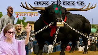 এবার ২০২৫ এ বেগম খালেদা জিয়ার কোটি টাকার কোরবানি গরু! পুরো গরুর হাট কাপাচ্ছে, Bangladesh Gorur Haat