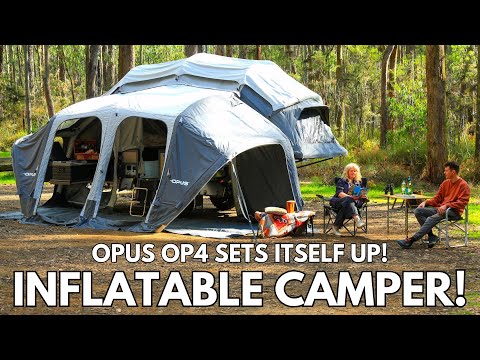 AUFBLASBARER WOHNMOBIL! | Opus OP4 baut sich auf!