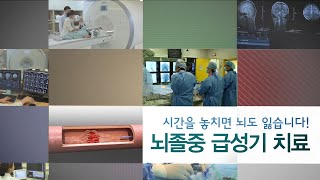 시간을 놓치면 뇌도 잃습니다! 급성기 <b>뇌경색</b> 치료 미리보기 썸네일