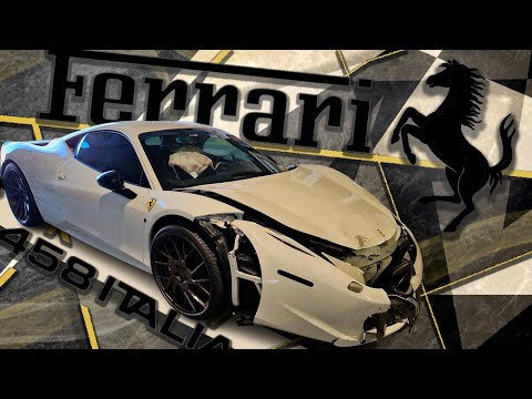Thumbnail for Ferrari 458 Italia. Body rebuilding. Ремонт кузова. by Ferrari 458 Italia