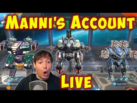 My Account - My Robots - My FAILS! War Robots Live Gameplay WR