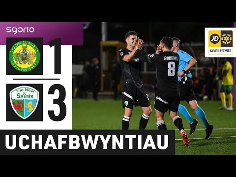 Uchafbwyntiau | Highlights: Caernarfon 1-3 Y Seintiau Newydd | Cymru Premier JD