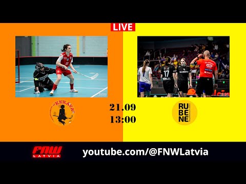 TIEŠRAIDE - ELVI FL sievietēm 2025/26: FK Ķekava vs. Rubene (21.09.2025)
