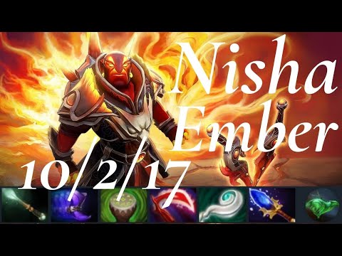 Nisha Ember Spirit vs Necrophos - that buyback is lethal - Secret vs ViKin.gg game2 - Omega League