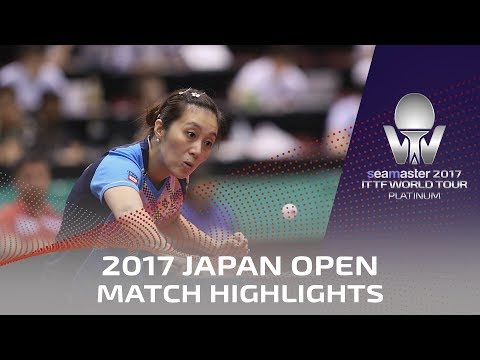 2017 Japan Open | Highlights  Han Ying vs Chen Meng (1/2)