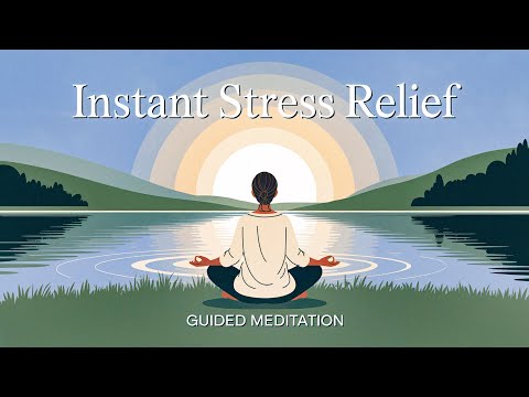 5 Minute Guided Meditation Is Perfect For Instant Stress Relief And Mental Clarity.