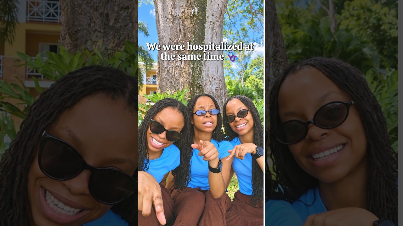 We were hospitalised at the same time 🚑😂