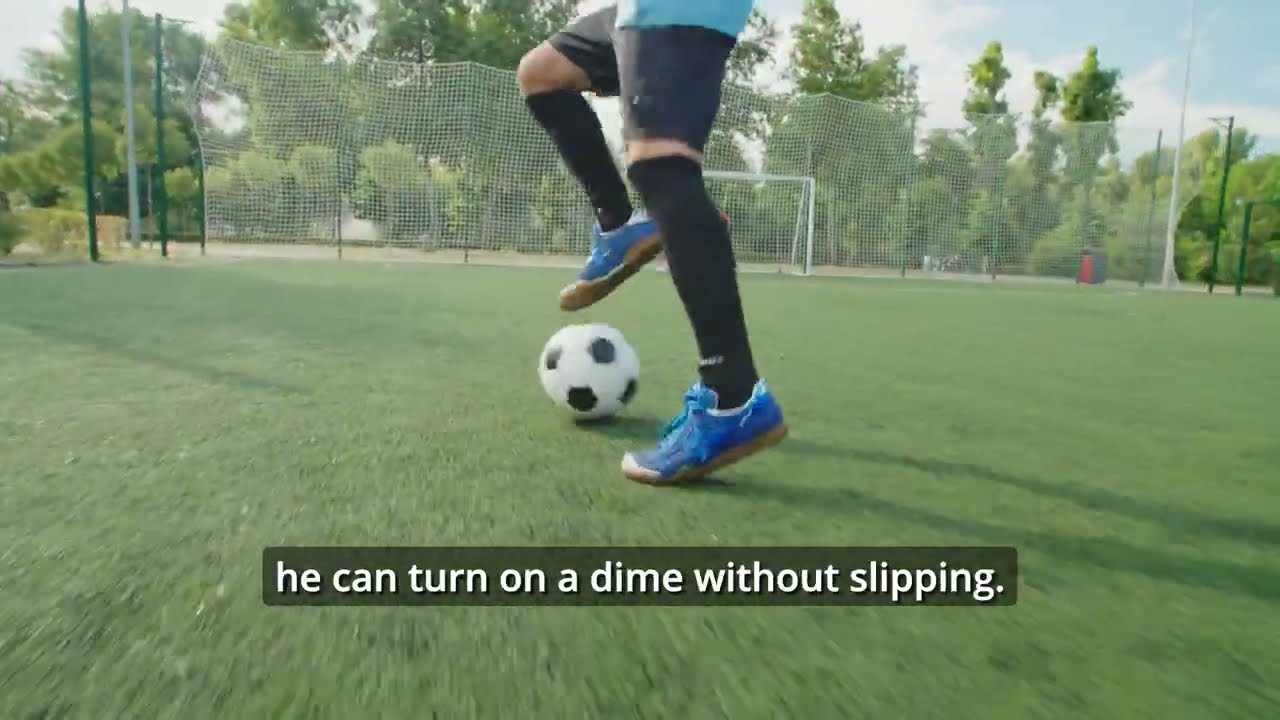 How could we develop a brand new material to make a perfect soccer field – both safe and fast?