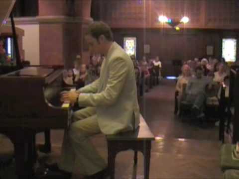 Pianist Brian Turner performs 