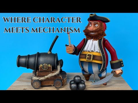 From Parts to Precision: Building the Pirate & Cannon Automaton