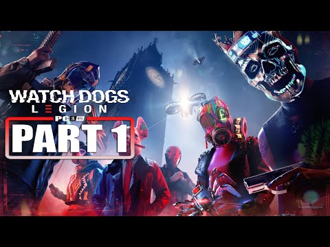 WATCH DOGS LEGION PC Gameplay German Part 1 German Walkthrough WATCH DOGS LEGION Deutsch