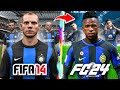 I Rebuild Inter Milan From FIFA 14 to FC 24!