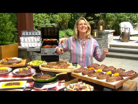 Rastelli's (10) 10-oz Black Angus Ribeye Steaks on QVC