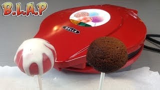 Chocolate Cake Pop Recipe and Cake Pop Maker Review