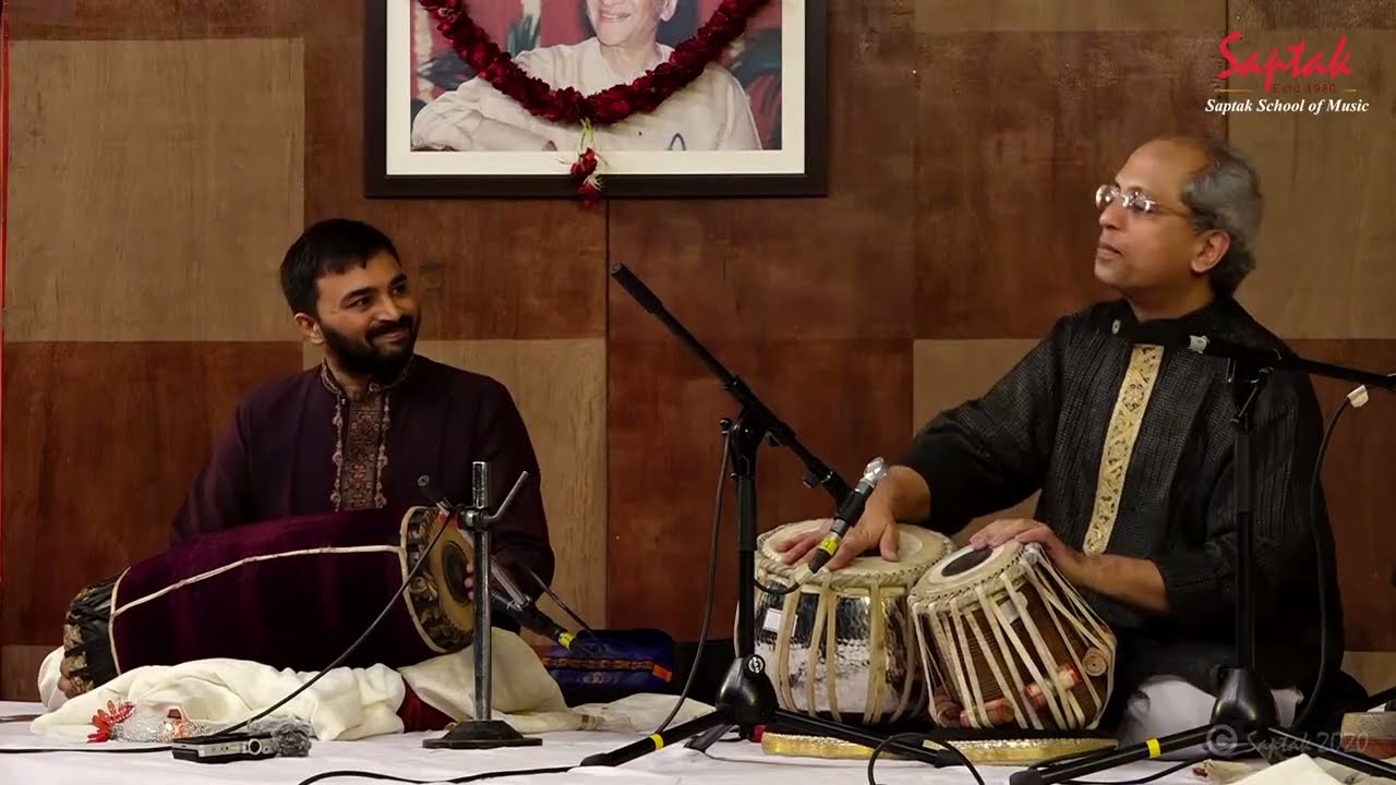 40th Saptak Annual Music Festival - 2020 | Shri Yogesh Samsi & Others | Taal Vadya Kacheri |