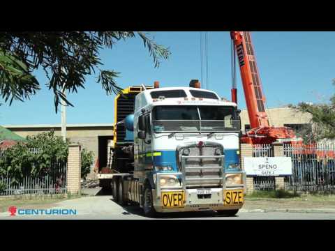 Centurion loading a 70t A locomotive