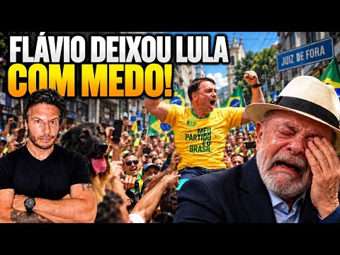FLÁVIO BOLSONARO VOLTA AO LOCAL DA FACADA E LULA ENTRA EM ALERTA MÁXIMO!
