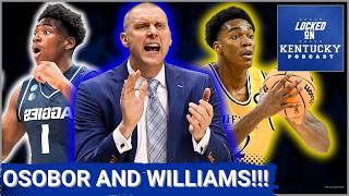 Could Mark Pope and Kentucky basketball land Great Osobor AND Amari Williams?!