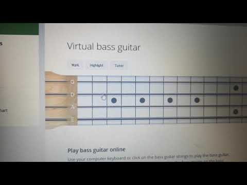 Gitara Basowa Gama C dur