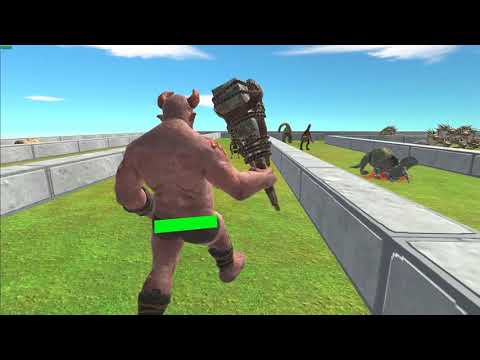 Infernal Ogre Death Run. Animal Revolt Battle Simulator ARBS