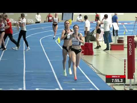 Hallen SM 2022 - Frauen 3000m Finale