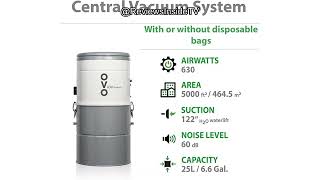 OVO Central Vacuum System Review: Is This Powerful 630 Airwatts Worth the Investment?