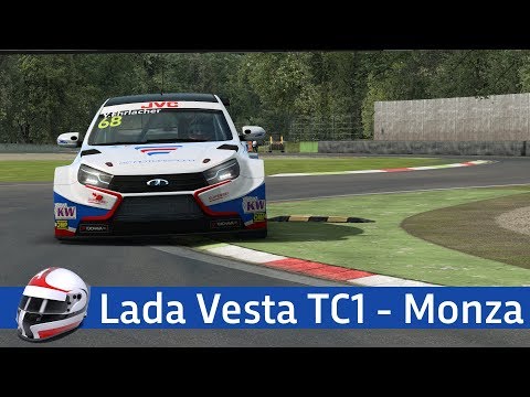 R3E: Lada Vesta TC1 (2017) at Monza