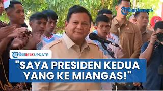 Prabowo Bangga jadi Presiden Kedua yang ke Miangas setelah Jokowi, Janji Renovasi Puskesmas