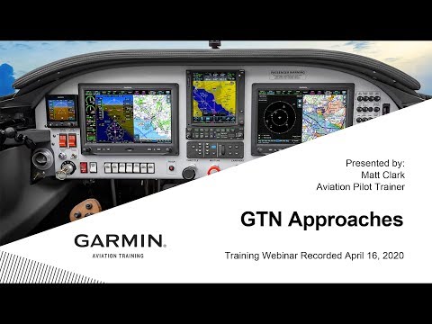 Tips and Techniques for Flying Approaches – Garmin Training