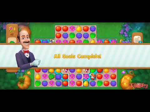 Gardenscapes level 9206 stage 61 - 75 ❤️ Gameplay Well Done