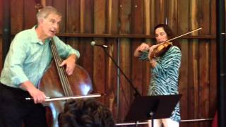 Bonnie Bewick and Larry Wolfe doing a Tanglewood demo