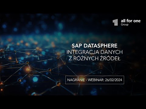 SAP Datasphere: integracja danych z różnych źródeł