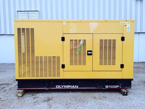 Used-Caterpillar / Olympian 100 kW natural gas generator set - Stock# 46645002