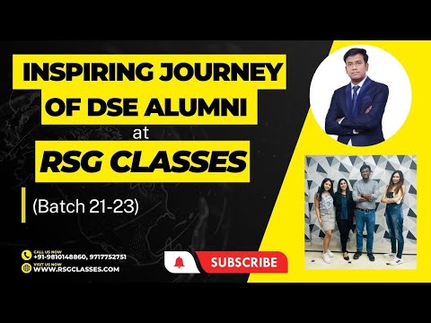 "Transforming Lives: Inspiring Journey of DSE Alumni (Batch 21-23) at RSG Classes | Rahul Sir"