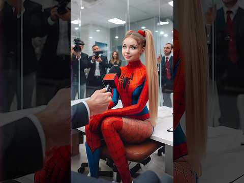 👑 Evolution of Spider-man: Female spiderman interview ✅️ #avengers #spiderman #shorts #spidermajesty