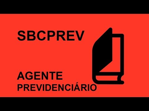 Concurso SBCPREV Edital 2016: Apostila Agente Previdenciário