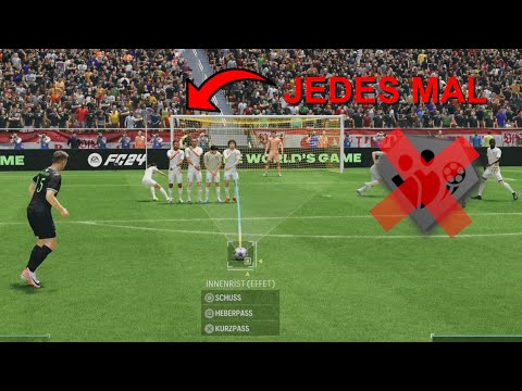 EAFC 24 - So macht ihr jeden Freistoß rein! (Ohne Playstyle) Tutorial