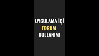 FORUM - ÖĞRETMEN EVRAK UYGULAMASI