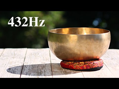 ♫ 432Hz ♫ 助眠 Sleep Aid ♫ 西藏頌缽療癒音頻 ♫ 頂輪 Crown Chakra ♫ 冥想 Meditation ♫ EP011