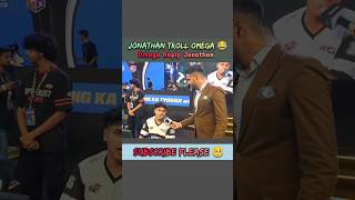 Jonathan Trolls Omega 😂 Savage Moment in Match! 🔥 #shorts #godlike #jonathanbgmi