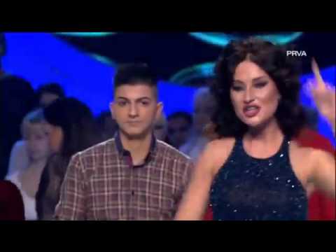 Katarina Zivkovic ft  MC Ina   Nedostupan korisnik   Nedeljno po podne  Tv Prva,13 12 2015