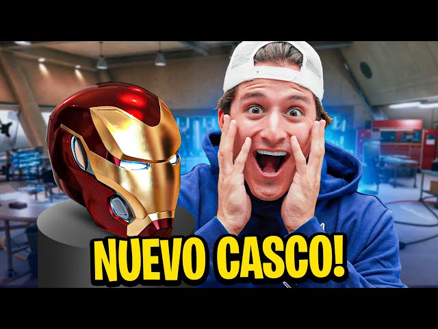 Vídeo relacionado con Iron-Man MK 5 - Casco electrónico portátil con Voz y Control Remoto, Ojos LED y Efectos de Sonido, Cosplay de superhéroe, Accesorio de película y Coleccionable para Adultos, Regalo Ideal