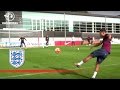 STUNNING VOLLEYS! | Pickford vs Ibe, Redmond, Loftus Cheek | U21 England Shooting | Inside Training